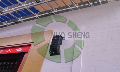 佛山外語學院三水校區(qū)體育館工程_體育館吸音板